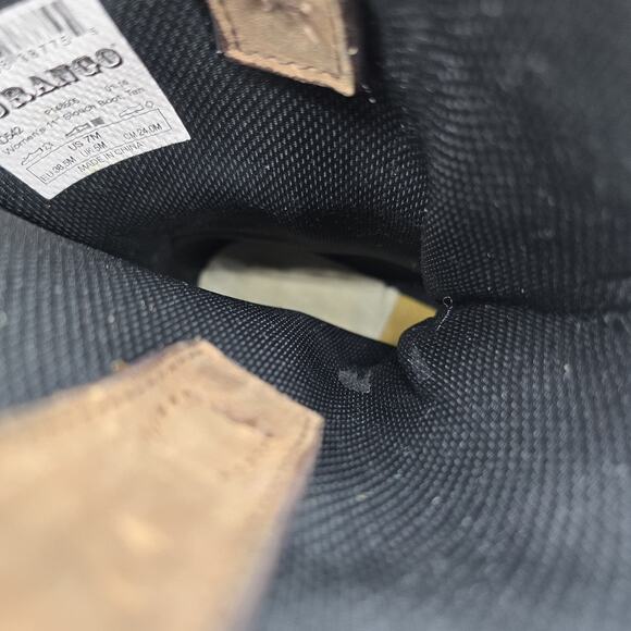 Durango Shoes - Durango Boots Womens 7 M Tan Leather 11" Slouch Western Rodeo Cowboy Pull On